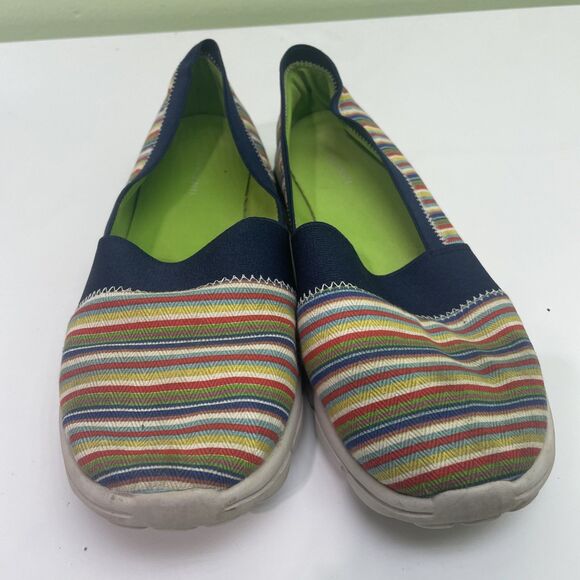 Lands' End Shoes - Lands End Womens Shoes Gatas Slip On Comfort Stripe Size 8 D